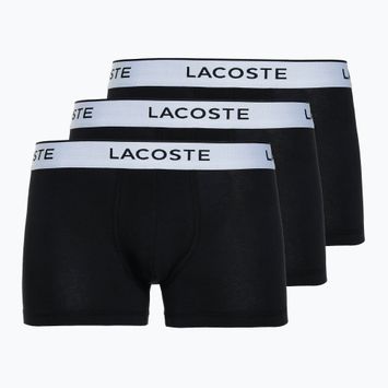 Lacoste men's boxer shorts 5H8385 3 pairs black