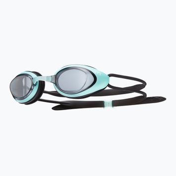 Women's swimming goggles TYR Blackhawk Racing smoke/mint/black