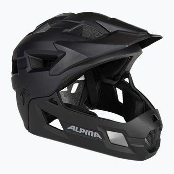 Children's bicycle helmet Alpina Rupi black matte