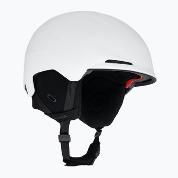 Alpina Brix white/metallic matt ski helmet