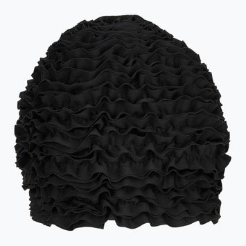 Women's swim cap Fashy Exclusive Frill black