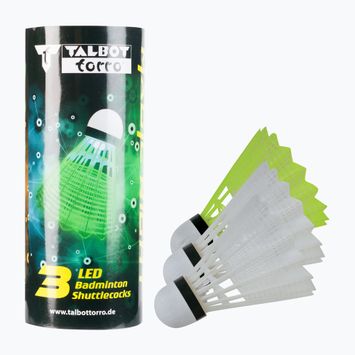 Talbot-Torro Federball Magic Night LED badminton darts 3 pcs. 479123