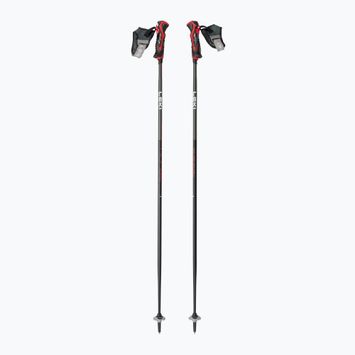 LEKI Airfoil 3D ski poles black/red