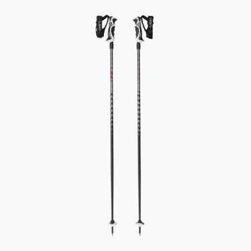 LEKI Hot Shot S black/silver ski poles