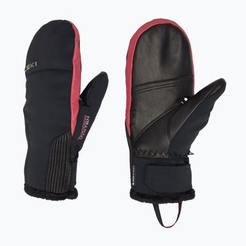 LEKI Women's Ski Gloves Vallarta 3D Mitt black/ rose