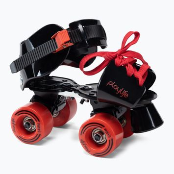 Playlife Sugar Rollerskates children's roller skates black and red 880179