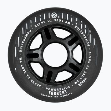 Powerslide Torrent Rain 4-Pack rollerblade wheels black 905365