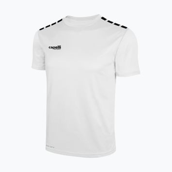 Men's football shirt Cappelli Cs One Adult Jersey SS white/black