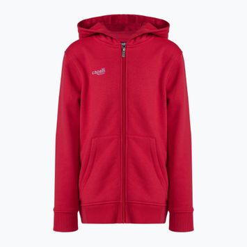 Capelli Basics Youth Zip Football Hoodie red