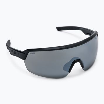 UVEX Sportstyle 227 black matt/mirror silver cycling goggles S5320662216