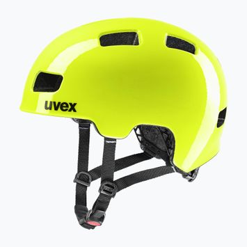 UVEX children's bike helmet HLMT 4 neon yellow