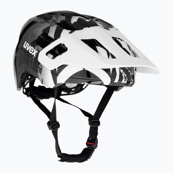 Children's bike helmet UVEX React Jr white/black