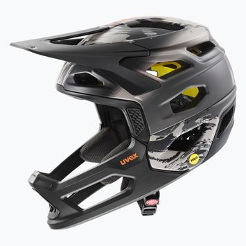UVEX Revolt MIPS bicycle helmet oak brown/orange matt