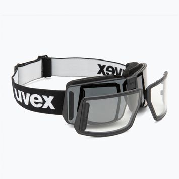 Ski goggles UVEX MTN Tour black matt/mirror silver