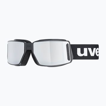 Ski goggles UVEX MTN Tour black matt/mirror silver