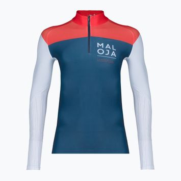 Men's Maloja CastelfondoM colourful cross-country ski sweatshirt 34219-1-8618