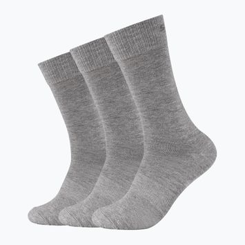 Skechers Mesh Ventilation 3 pairs light grey melange socks