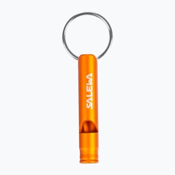 Salewa Aluminium Whistle Small green/black/orange