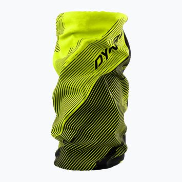 DYNAFIT Multifunctional Logo Neck Gaiter neon yellow/striped