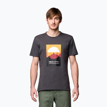 Men's Wild Country Heritage grey climbing t-shirt 40-0000095240