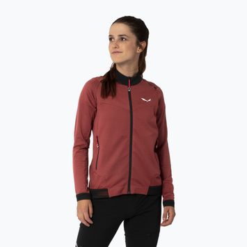 Women's trekking sweatshirt Salewa Pedroc PL 2 syrah