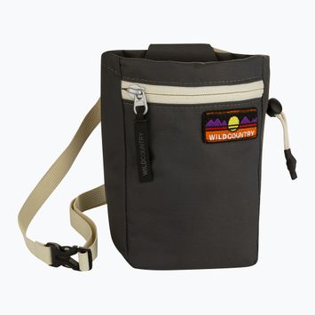 Wild Country Flow magnesia bag black 40-0000010027