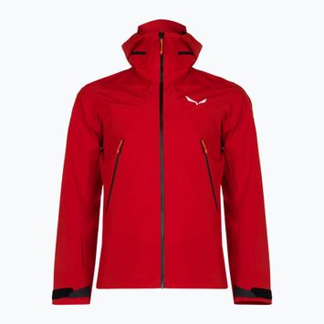 Men's Salewa Ortles GTX 3L flame rain jacket