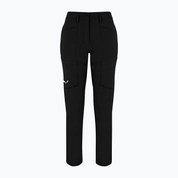 Women's softshell trousers Salewa Puez DST Cargo black out