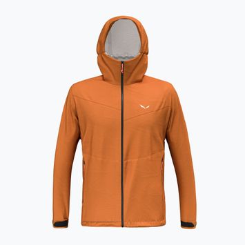 Salewa men's rain jacket Puez Aqua 4 PTX 2.5L burnt orange