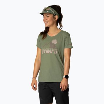 DYNAFIT women's trekking T-shirt Transalper Graphic SS sage