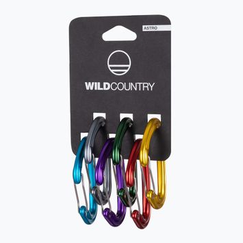 Wild Country Astro Rack 6-piece carabiner set.