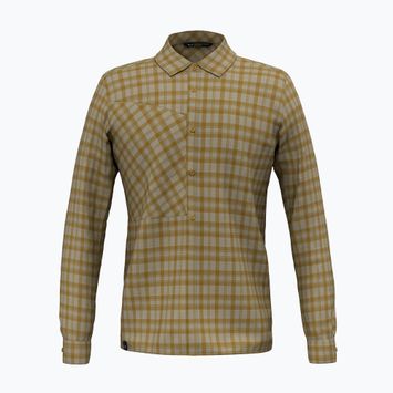 Men's Salewa Fanes Flannel 5PL quicksand/golden brown shirt