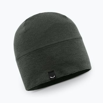 Salewa Cristallo Beanie winter hat dark olive