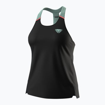 Women's DYNAFIT Sky Tank running top black out jadelite