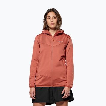 Women's trekking sweatshirt Salewa Puez Altavia PL HD etruscan red