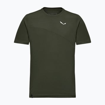 Men's trekking T-shirt Salewa Puez Sporty Dry dark olive