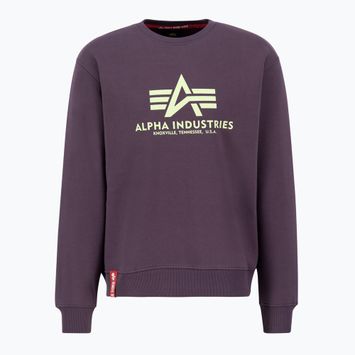 Alpha Industries men's Basic plum sweatshirt