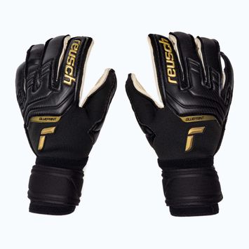 Reusch Attrakt Gold X GluePrint goalkeeper gloves black 5270975