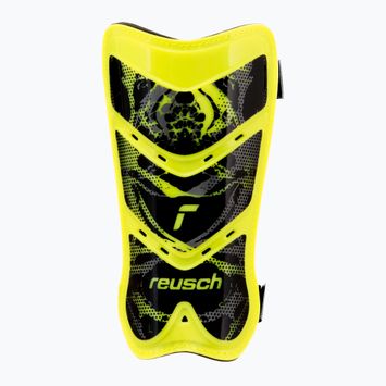 Reusch Shinguard Attrakt Lite safety yellow/black shin guards