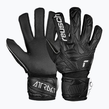 Reusch Resist black children's goalkeeper gloves