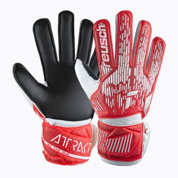 Children's goalkeeping gloves Reusch Attrakt Solid Junior poland