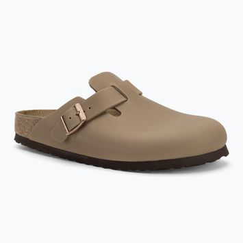 BIRKENSTOCK Boston SFB LEOI Narrow tobacco brown flip-flops