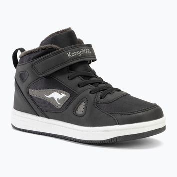 KangaROOS K-CP Kalley II EV jet black / steel grey children's shoes