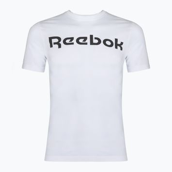 Men's T-shirt Reebok Gs Linear Read Tee white