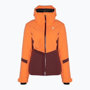 Women's ski jacket Schöffel Kanzelwand coral orange