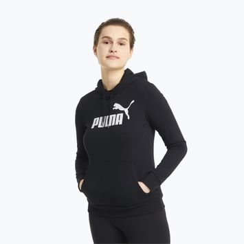 Women's PUMA Essentials Logo Hoodie TR puma black