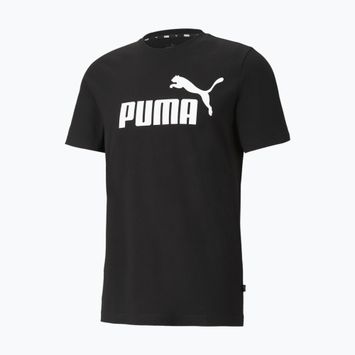 Men's PUMA Ess Logo Tee puma black
