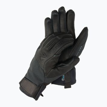 Men's ski glove ZIENER Ganzenberg As AW alpine grey/iron tec