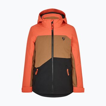 ZIENER Anderl burnt orange children's ski jacket