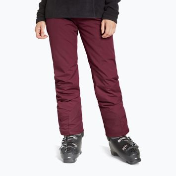 Women's ski trousers ZIENER Tilla velvet red
